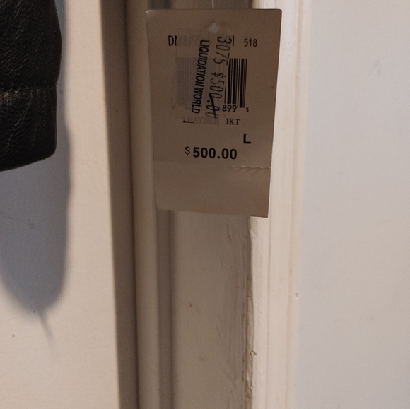 NWT! $500 DOCKERS NEW ZEALAND LAMB LEATHER JACKET MENS LARGE - Picture 2 of 9